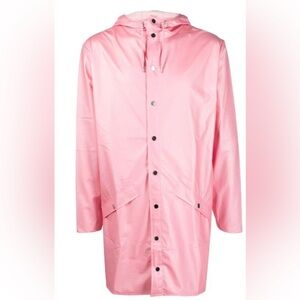 Rains Long Hooded Rain Coat